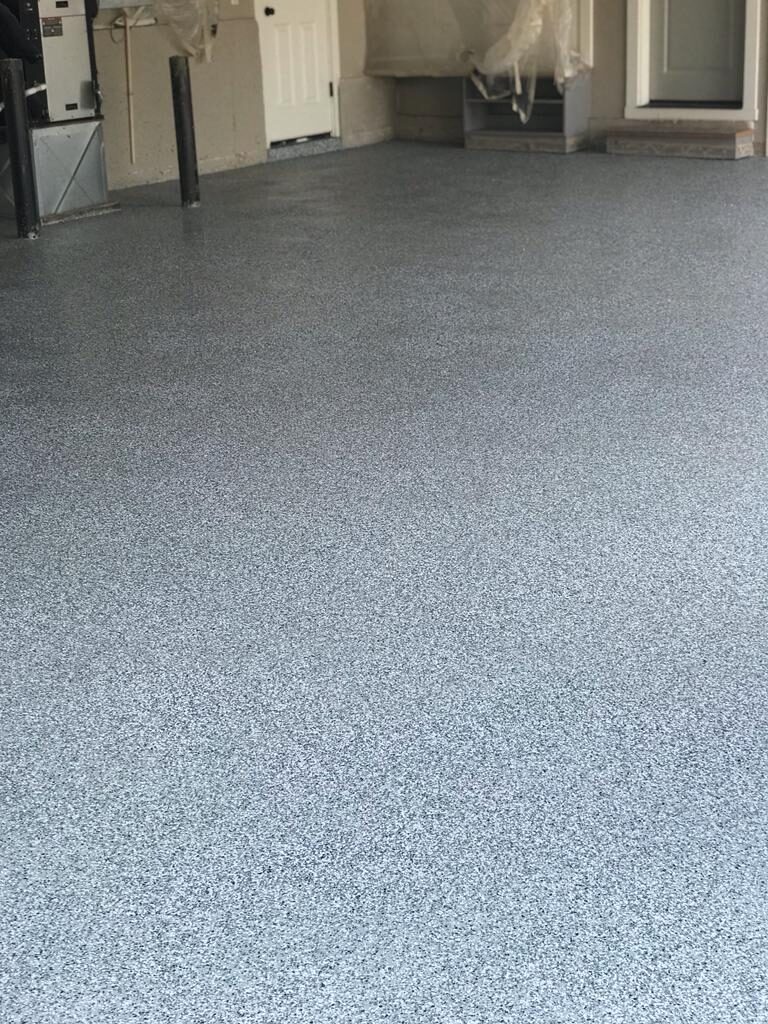 Garage Epoxy Floors project 13 — 360 Surfaces Vancouver WA