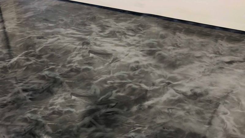 Metallic epoxy floor Kit 30 — 360 Surfaces Vancouver WA