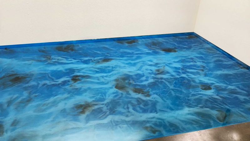 Metallic epoxy floor Kit 33 — 360 Surfaces Vancouver WA