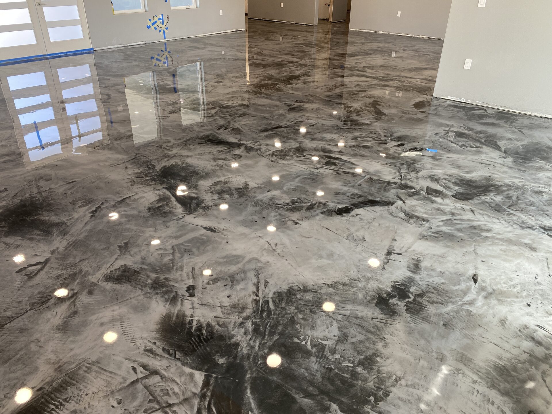 Metallic Epoxy Floors project 3 — 360 Surfaces Vancouver WA