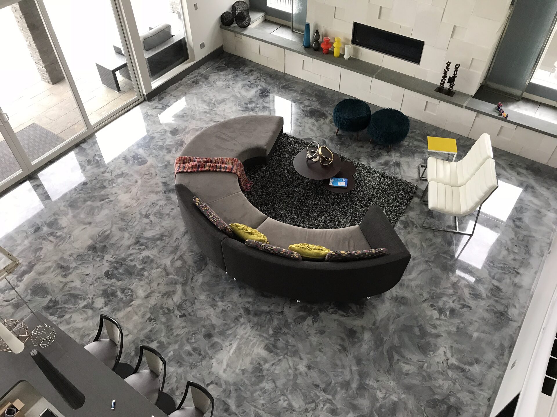 Metallic Epoxy Floors project 6 — 360 Surfaces Vancouver WA