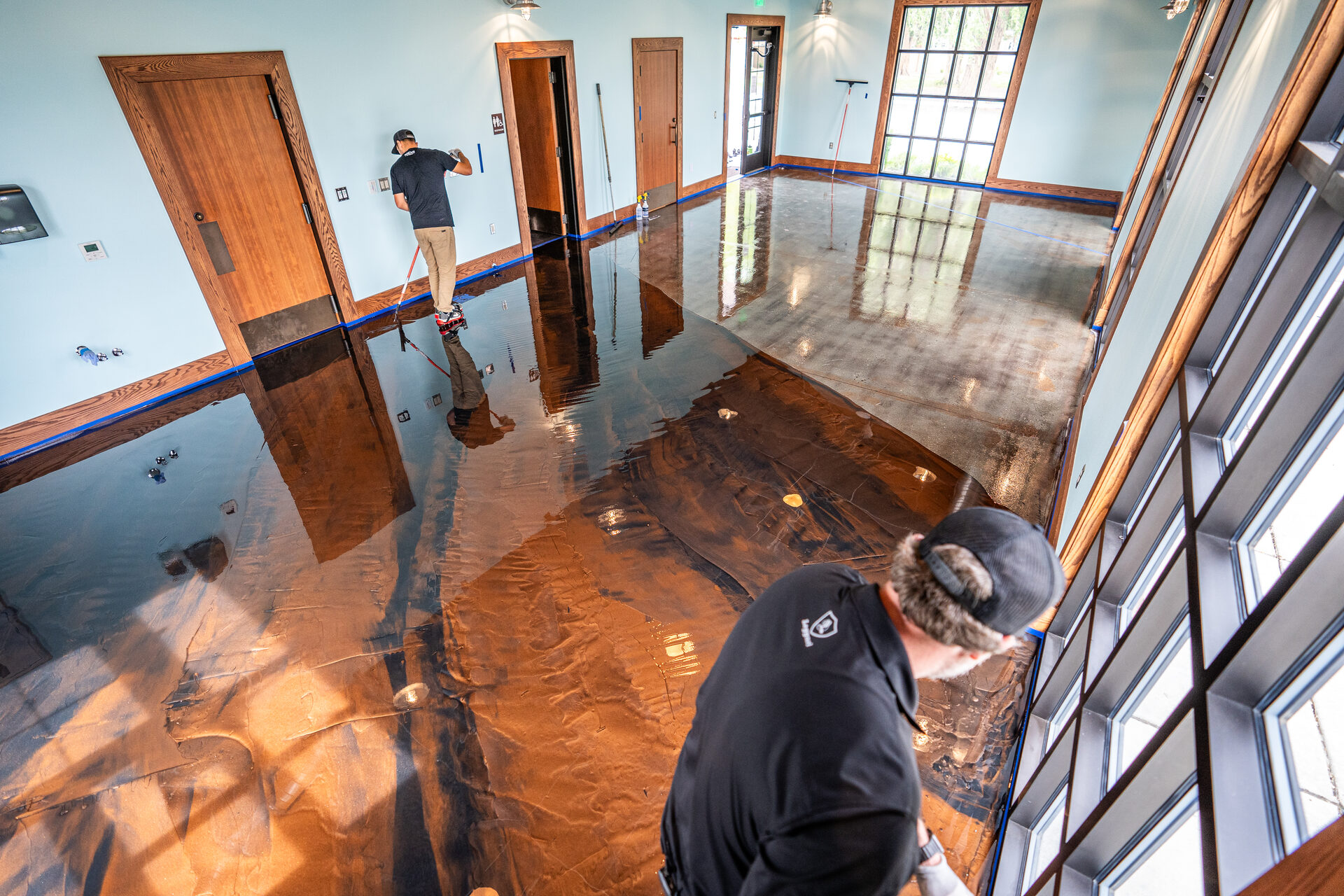 Metallic Epoxy Floors project 10 — 360 Surfaces Vancouver WA